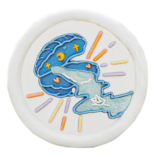 【羽墨文原创】火漆印章头波光系列学生封印小清新典雅密封蜡礼品