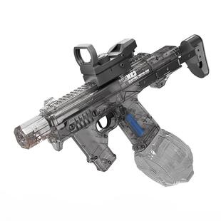 2025新款电动水枪火舞MK3脉冲爆闪连发滋水枪儿童玩具喷水黑科技