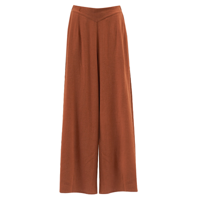 诗意花朵现代舞棉麻裤