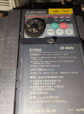 溢价-D700变频器FR-D740-0.75K-CHT 0.7