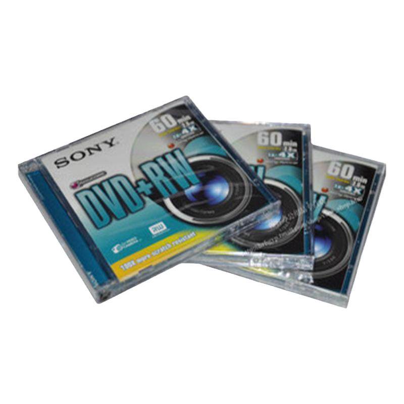Sony/索尼DVD-RW/+RW光盘8CM可擦写摄像机专用光碟2.8G空白刻录盘