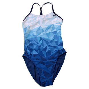 新款美国T家竞技竞速连体泳衣女专业训练比赛减阻速干游泳馆专用
