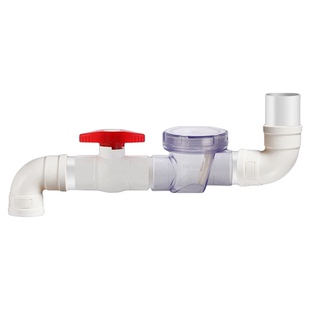 厨房下水道防反水止回阀50管止逆阀洗碗池下排水管二楼防返水倒流