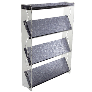 斜放式亚克力鞋架子入户门口鞋柜轻奢超薄小窄多层家用不占空间