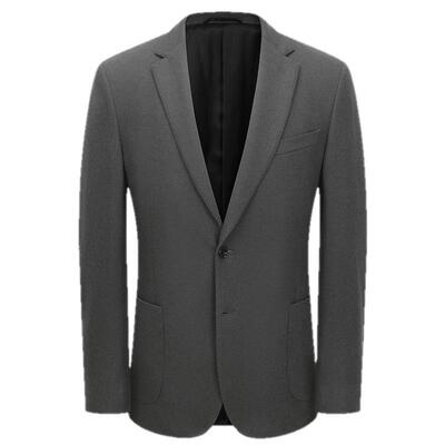 针织羊毛弹力雅戈尔单西