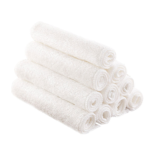 双层加厚竹纤维抹布洗碗巾家务清洁厨房专用吸水去油污洗碗毛巾