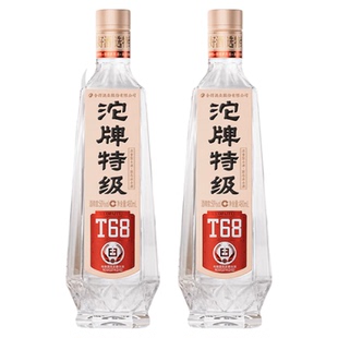 舍得老酒 沱牌特级T68 50度480ml*2瓶浓香型白酒纯粮口粮酒