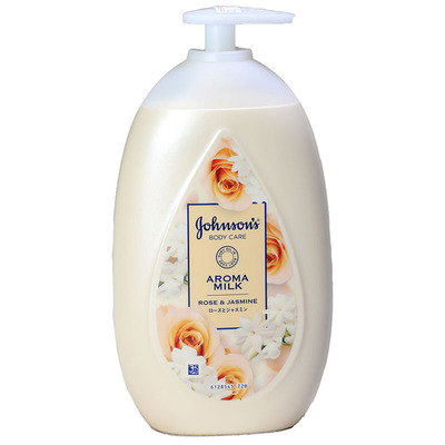 johnson玫瑰强生美肌保湿身体乳
