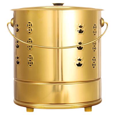 烧纸桶烧金桶不锈钢拜神元宝筒