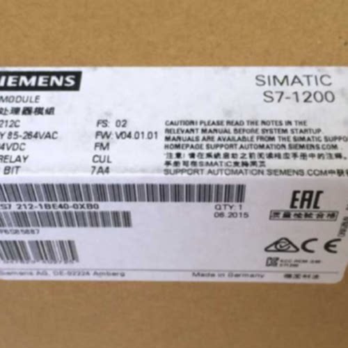 议价正品 西门子PLC S7-1200 CPU1212C 6ES7212 6ES7 212-1BE40-0