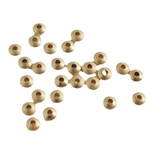 强保色14K包金银色古法金隔片垫片隔珠片diy手工串珠饰品配件散珠