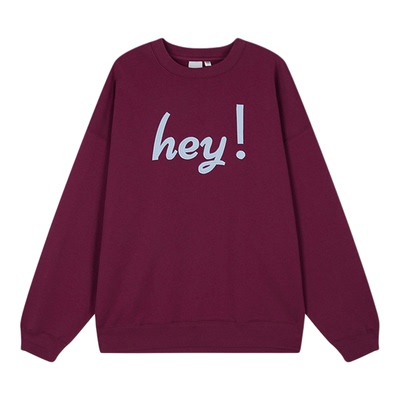 MOUSSY 春季新品休闲风印花oversize圆领卫衣女028IAB80-1007