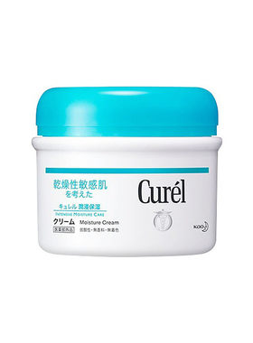 日本直邮Curel珂润浸润润肤霜持久水润嫩肤90g保湿润泽身体乳正品
