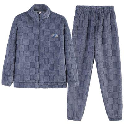 秋冬珊瑚绒男士睡衣|千人加购