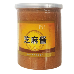 安徽芝麻酱阜阳芝麻花生火锅酱料凉菜凉面拌面混合酱格拉条