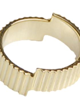 dare买手店comenoi拼色交错戒指