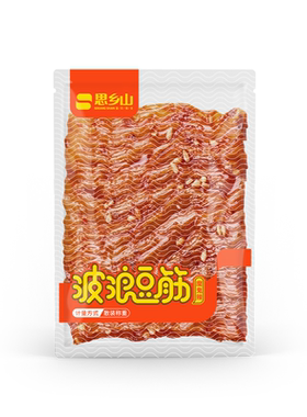 思乡山香辣爆辣波浪豆筋辣条鞋底辣片豆制品休闲零食麻辣解馋小吃