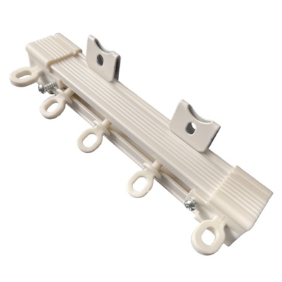 德裕ZS18静音窗帘直轨道顶侧装