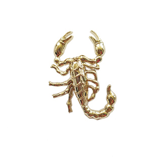 欧美个性天蝎星座饰品男士胸针小动物配饰高档西服主持人司仪胸花