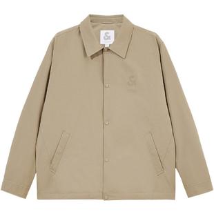 杰克琼斯冬季男士衬衫式轻薄羽绒服男保暖行政夹克外套短款男装