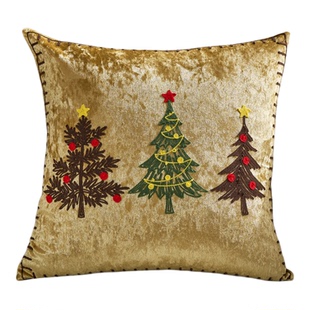 原创新品圣诞抱枕可爱雪花靠垫姜饼人抱枕装饰高级感家居节日靠枕