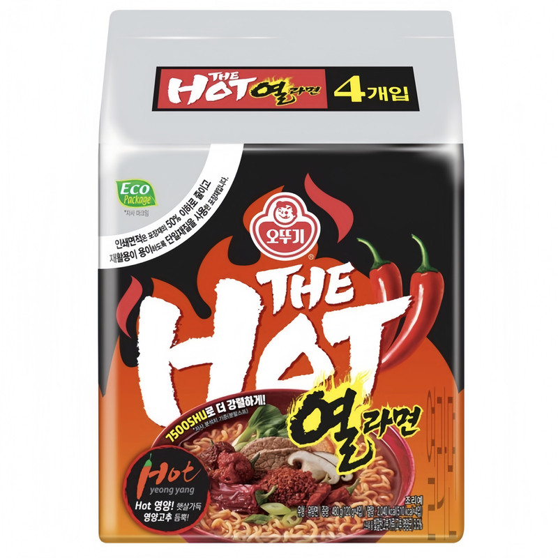 韩国直发不倒翁特辣热拉面