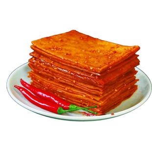 湖北通城特产麦市干子香辣豆干手磨卤豆腐干小包装办公室休闲零食