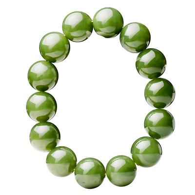 四通黄口料手链珠圆玉润老坑品质