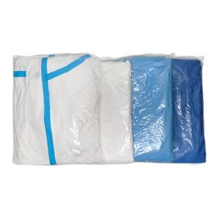 防护服一次性贴条透气隔离服加厚防油防水养殖喷漆全身连体防飞沫