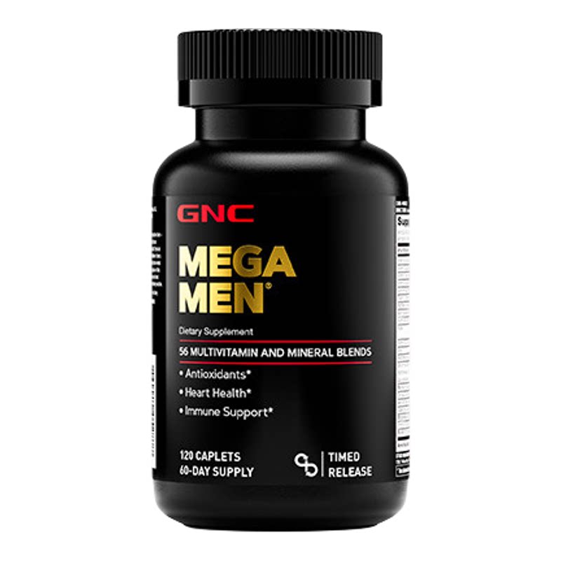 GNC男士多维矿物质缓释片120粒