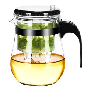 飘逸杯泡茶壶家用神器全玻璃过滤喝茶具内胆冲茶水分离单人沏茶杯
