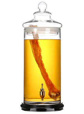 高硼硅玻璃泡酒瓶家用高档密封罐
