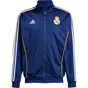 Adidas/阿迪达斯正品REAL MADRID男士立领运动宽松足球外套JW1993