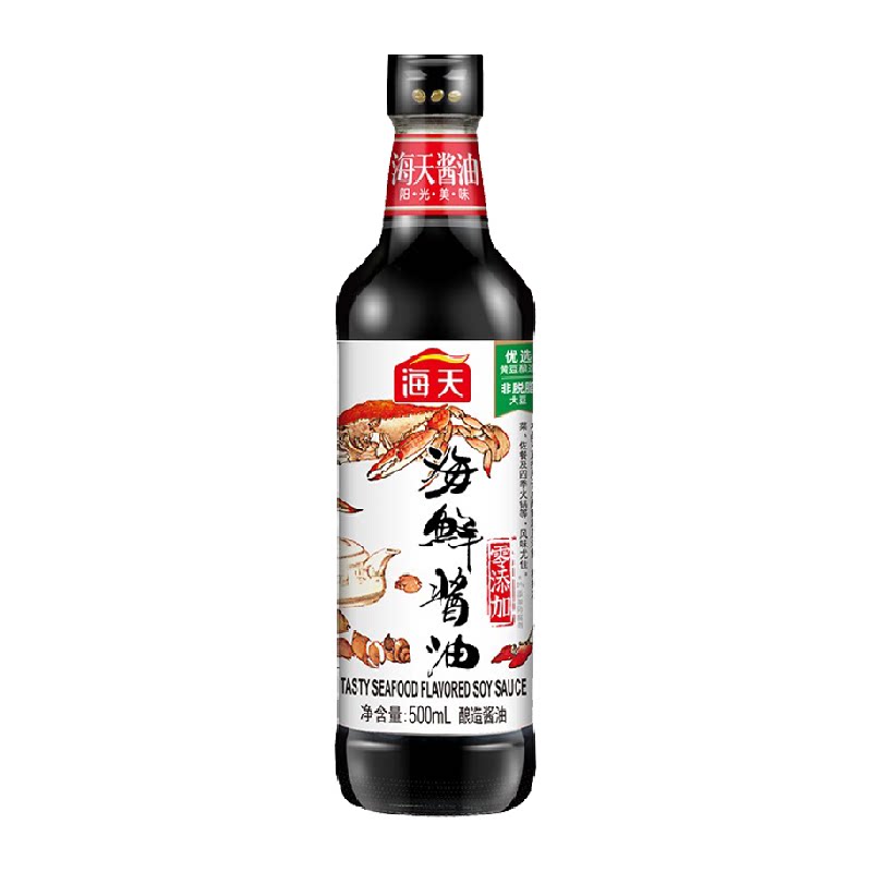 海天海鲜酱油美味生抽炒菜火锅蘸料调料调味料家用调味品