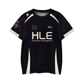 HLE战队队服S15总决赛Peanut同款ZEUS比赛服速干短袖T恤衫男半袖