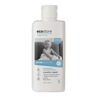 ecostore宜可诚无香洗衣液婴幼孕妇宝宝儿童家用200ml临期27年8月