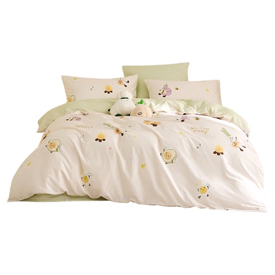 罗莱全棉四件套学生宿舍儿童