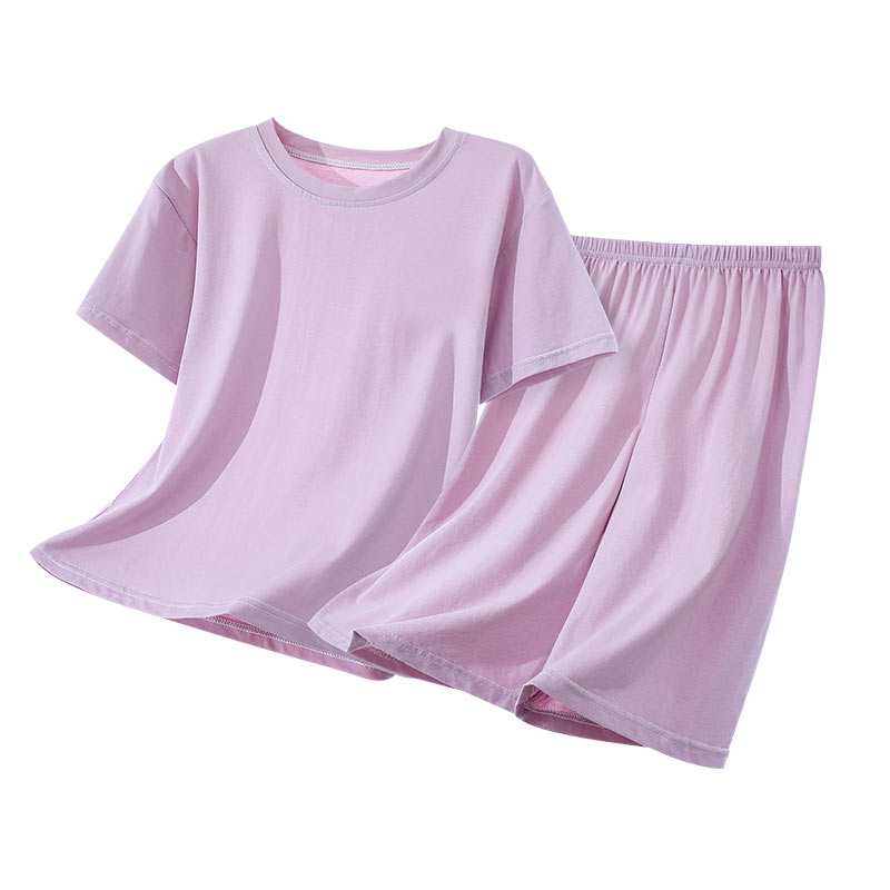 夏季男童圆领休闲短袖莫代尔睡衣