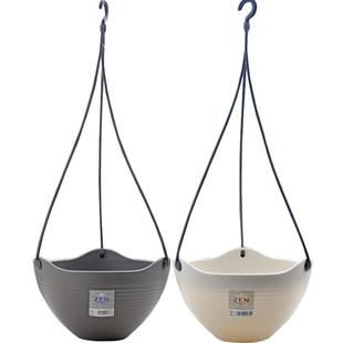 爱丽思吊盆花盆吊兰专用盆塑料吊篮挂钩阳台悬挂式挂起来的爱丽丝