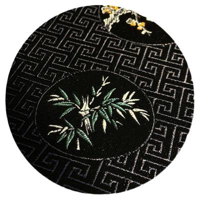 梅竹织锦diy提花手工汉服布料