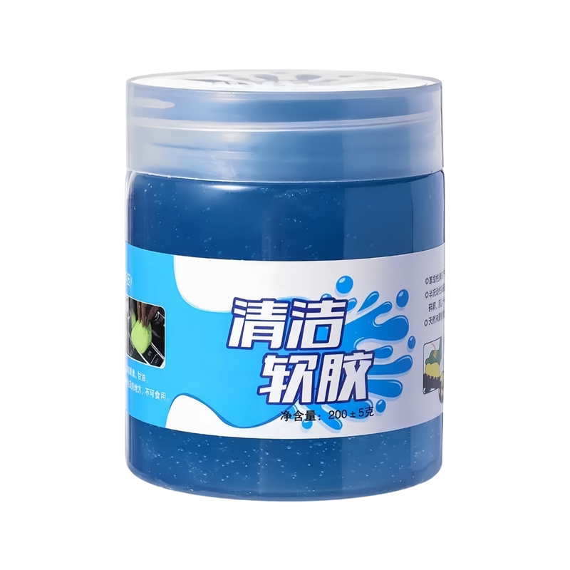 多功能车用清洁软胶吸尘去污
