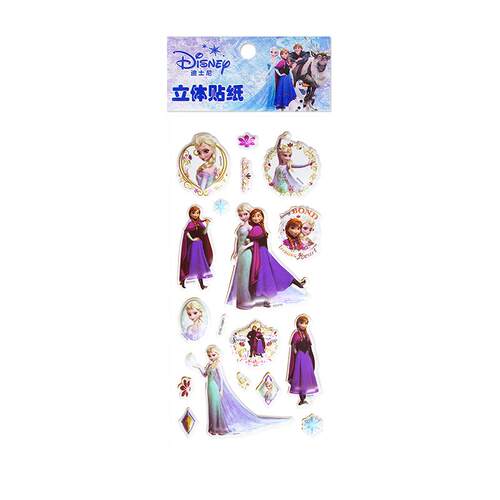 儿童贴纸 卡通动画3D立体泡泡贴 幼儿园早教奖励贴纸画小礼物包邮
