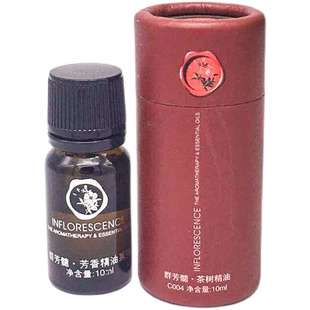 群芳髓茶树精油华新美容院单方精油护肤身体按摩刮痧包脚泡澡10ML