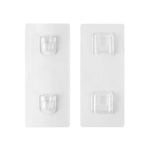 免打孔子母卡扣挂钩浴室厨房防水粘贴多功能钉无痕壁挂移动粘挂扣