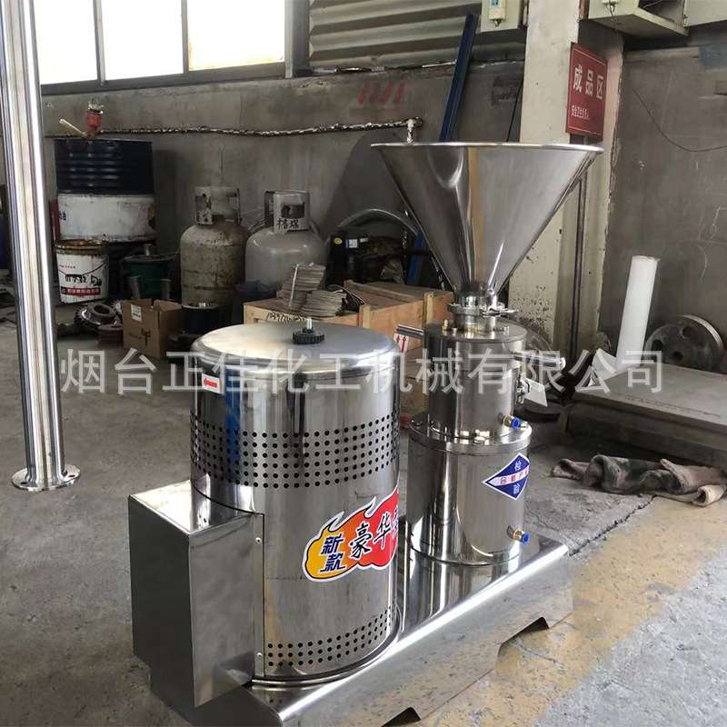 正佳供应卧式立式胶体磨  食品骨泥磨胶体磨均质机 胶体磨