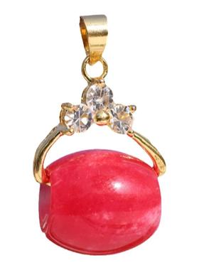 红绿宝转运保平安女士款桃花玉