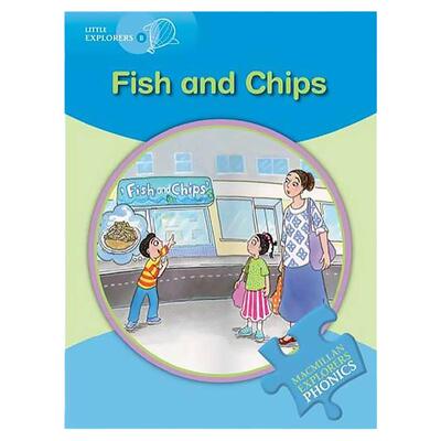 进口原版 Little Explorers B Fish And Chips 英文原版 纯全英文版正版原著进口原版英语书籍