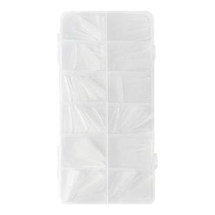 卡奈美学美甲超薄高位半贴全贴片快速延长超长无接痕塑形光疗甲片