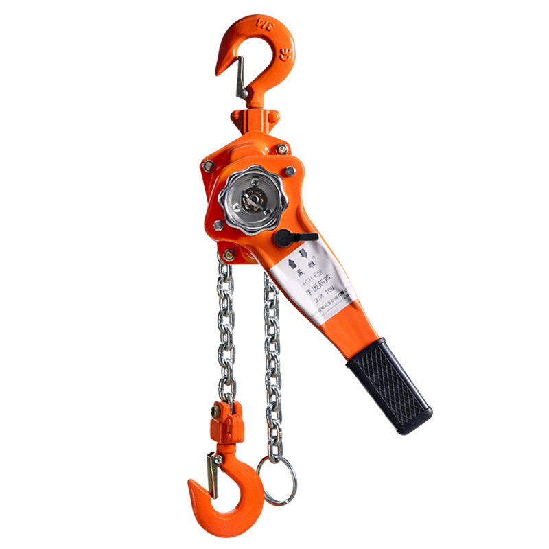 晟雕手扳葫芦起重起吊葫芦手动手摇葫芦手板紧线器1.5吨3米