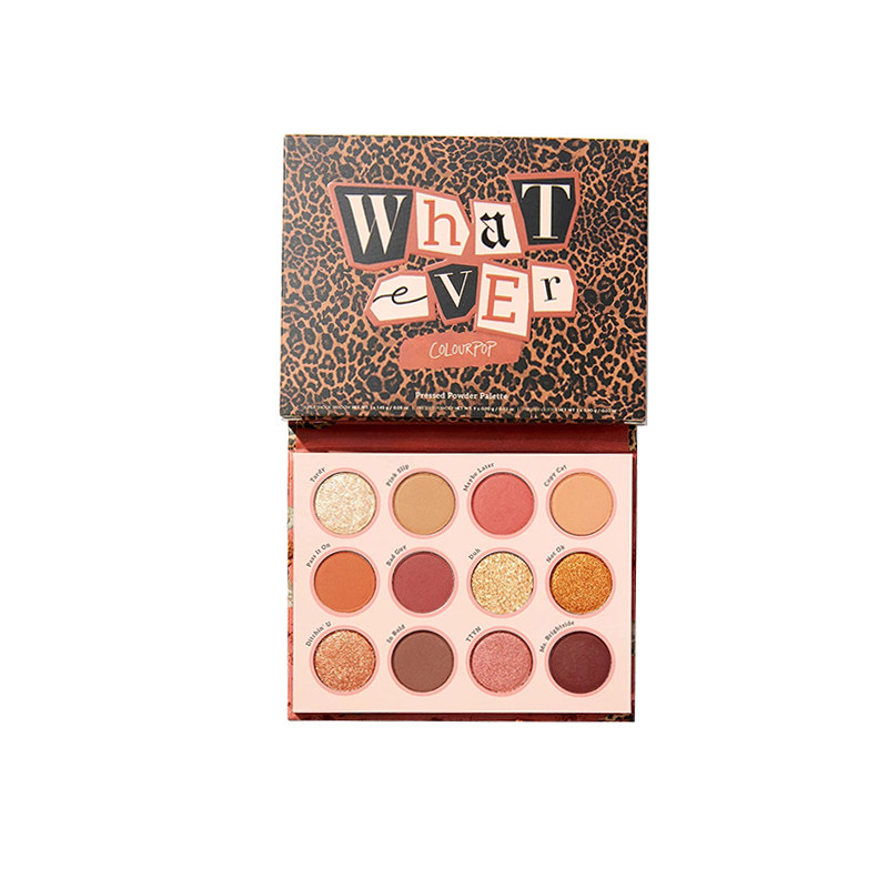 美版colourpop12色眼影盘